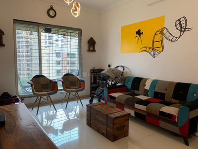 Hall Image of 550 Sq.ft 1 BHK Apartment / Flat for rent in Cosmos Orchid, Kasarvadavali Thane for Rs. 28000