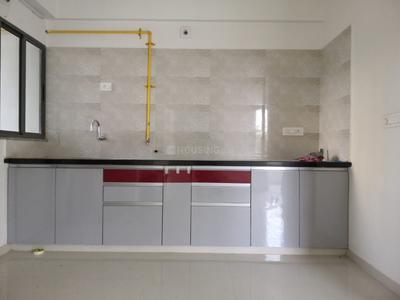 Kitchen Image of 1500 Sq.ft 3 BHK Apartment / Flat for rent in Sammet Platinum, Makarba Ahmedabad for Rs. 30000