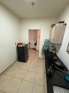 Kitchen Image of 787 Sq.ft 1 BHK Apartment / Flat for rent in Bhartiya Nikoo Homes 8 Bhartiya Garden Enclave Phase 1, Kannuru Bengaluru for Rs. 35000