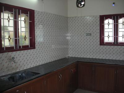 Kitchen Image of 1200 Sq.ft 3 BHK Builder Floor for rent in Medavakkam Chennai for Rs. 20000