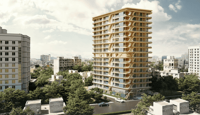 Image of 1680 Sq.ft 3 BHK Apartment / Flat for sale in Gurukrupa Alaknanda, Juhu, Mumbai for Rs. 89900000