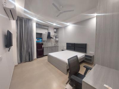 Bedroom Image of 649 Sq.ft 1 RK Builder Floor for rent in Sector 31 Gurgaon for Rs. 23500