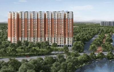 Image of 998 Sq.ft 2 BHK Apartment / Flat for sale in Urbanrise Maheshwari The Lakes Edge, Madhavaram, Chennai for Rs. 8500000