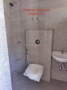 Bathroom Image of 1250 Sq.ft 2 BHK Apartment / Flat for rent in Shaligram Prime, South Bopal Ahmedabad for Rs. 22500