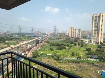 Bedroom Image of 670 Sq.ft 2 BHK Apartment / Flat for rent in National Trinity Paradise Phase 1, Shilphata Thane for Rs. 17000
