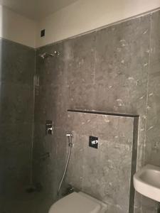 Common Bathroom Image of 1211 Sq.ft 3 BHK Apartment / Flat for rent in VTP Beaumonde Building T2, Kharadi Annex Pune for Rs. 28000