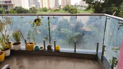 Balcony Image of 994 Sq.ft 2 BHK Apartment / Flat for rent in Pharande Puneville Phase II Cluster A, Punawale Pune for Rs. 38000