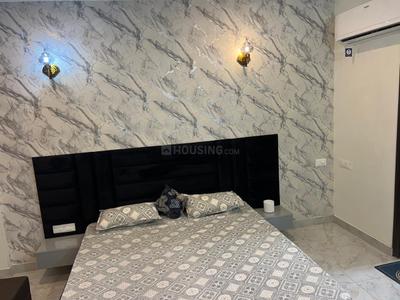 Bedroom Image of 650 Sq.ft 1 RK Studio for rent in Gillco Palms, Sector 115 Mohali for Rs. 15000