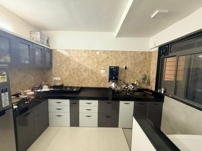 Kitchen Image of 658 Sq.ft 2 BHK Apartment / Flat for rent in Goodwill9 iLife Mundhwa Omega B Wing, Mundhwa Pune for Rs. 28000