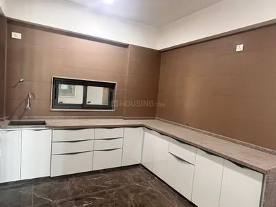 Kitchen Image of 2400 Sq.ft 3 BHK Apartment / Flat for sale in Ganesh Maple Tree Garden Homes, Thaltej Ahmedabad for Rs. 22500000