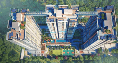 Image of 1726 Sq.ft 3 BHK Apartment / Flat for sale in Brigade Altius, Sholinganallur, Chennai for Rs. 20100000