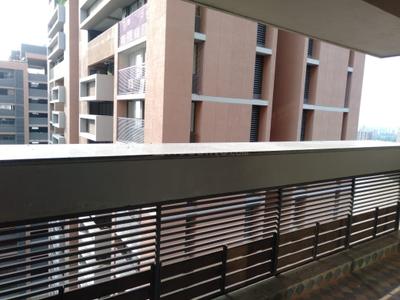 Balcony Image of 2559 Sq.ft 4 BHK Apartment / Flat for sale in Sun Skypark, Ambli Ahmedabad for Rs. 18500000