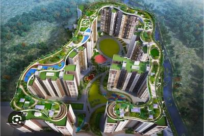 Image of 1380 Sq.ft 3 BHK Apartment / Flat for sale in Siddha Galaxia Phase 2, Rajarhat, Kolkata for Rs. 15000000