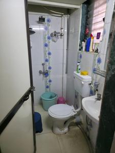 Bathroom Image of 610 Sq.ft 1 BHK Apartment / Flat for sale in Kopar Khairane Navi Mumbai for Rs. 7500000