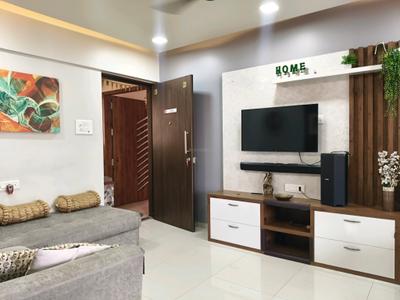 Living Room Image of 1050 Sq.ft 2 BHK Apartment / Flat for rent in Trimurti Elina, Sus Pune for Rs. 42000