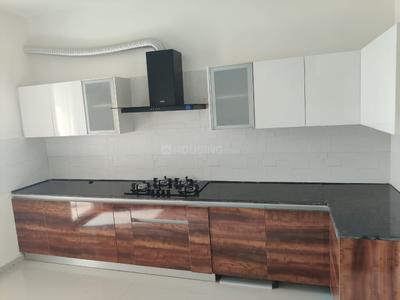 Kitchen Image of 2400 Sq.ft 3 BHK Apartment / Flat for rent in Janta Falcon View, JLPL Industrial Area Mohali for Rs. 70000