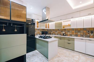 Kitchen Image of 1200 Sq.ft 2 BHK Apartment / Flat for rent in Scheme 103 Indore for Rs. 20000