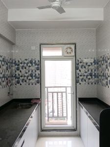 Kitchen Image of 500 Sq.ft 1 BHK Apartment / Flat for rent in Raunak Bliss Phase A A3, Kasarvadavali Thane for Rs. 27000