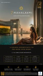 Balcony Image of 1300 Sq.ft 3 BHK Apartment / Flat for sale in Mahalakshmi Mumbai for Rs. 61500000