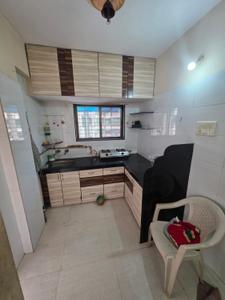 Kitchen Image of 800 Sq.ft 1 BHK Apartment / Flat for rent in Shagoon Green, Gunjan Vapi for Rs. 9000