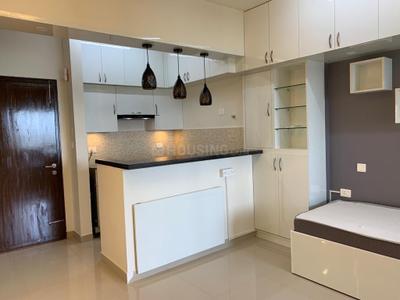 Kitchen Image of 498 Sq.ft 1 RK Apartment / Flat for sale in Emami Tejomaya, Navalur Chennai for Rs. 5200000