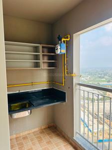 Kitchen Image of 1000 Sq.ft 2 BHK Apartment / Flat for rent in Sobha Dream Heights, Gujarat International Finance Tec City Gandhinagar for Rs. 40000
