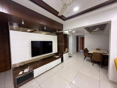 Hall Image of 1500 Sq.ft 3 BHK Apartment / Flat for rent in Sthapatya Pratham Lakeview, Science City Ahmedabad for Rs. 40000
