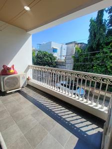 Balcony Image of 2000 Sq.ft 3 BHK Apartment / Flat for rent in Alkapuri Vadodara for Rs. 70000