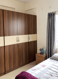 Bedroom Image of 1044 Sq.ft 2 BHK Apartment / Flat for sale in Svamitva Emerald Square by Svamitva Infra Pvt. Ltd., Bommasandra Bengaluru for Rs. 9400000