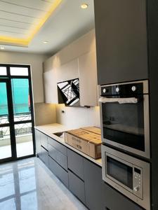 Kitchen Image of 1700 Sq.ft 3 BHK Builder Floor for rent in Palam Vihar Gurgaon for Rs. 38000