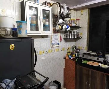 Kitchen Image of 470 Sq.ft 1 BHK Apartment / Flat for sale in Airoli Navi Mumbai for Rs. 3350000