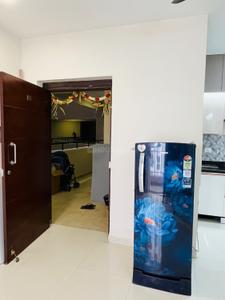 Living Room Image of 638 Sq.ft 1 BHK Apartment / Flat for rent in SJR Parkway Homes, Rayasandra Bengaluru for Rs. 25500