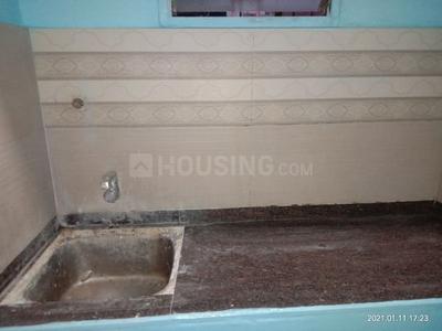 Kitchen Image of 350 Sq.ft 1 BHK Apartment / Flat for sale in Omm Apartment, Kalighat Kolkata for Rs. 3400000