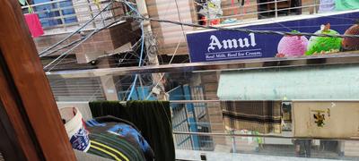 Balcony Image of 1100 Sq.ft 3 BHK Builder Floor for rent in Budh Vihar New Delhi for Rs. 16000