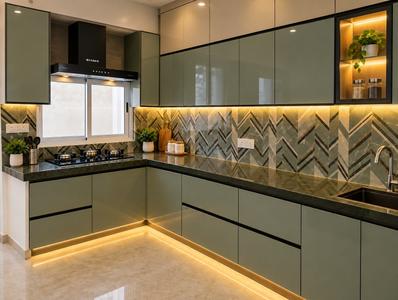 Kitchen Image of 2500 Sq.ft 5 BHK Duplex for sale in Chitaipur Varanasi for Rs. 10700000