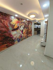 Hall Image of 1000 Sq.ft 3 BHK Builder Floor for rent in Dwarka Mor New Delhi for Rs. 18000