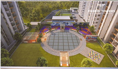 Image of 904 Sq.ft 2 BHK Apartment / Flat for sale in Rama Fusion Towers Phase III, Hinjawadi Phase 3, Pune for Rs. 7100000