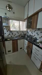 Kitchen Image of 700 Sq.ft 1 BHK Apartment / Flat for sale in Mahalakshmi Nagar Indore for Rs. 3000000