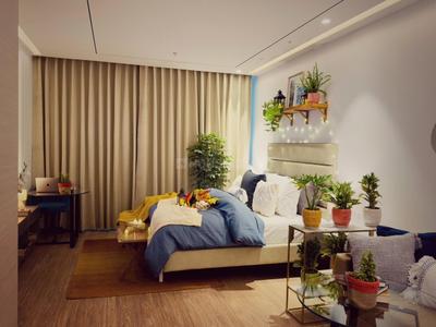 Bedroom Image of 772 Sq.ft 1 RK Studio for rent in AIPL Joy Street, Sector 66 Gurgaon for Rs. 52000