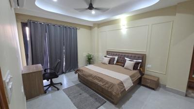 Bedroom Image of 650 Sq.ft 1 BHK Builder Floor for rent in Sector 42 Gurgaon for Rs. 43000