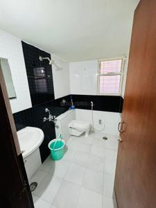 Bathroom Image of 250 Sq.ft 1 RK Builder Floor for rent in Mahalakshmi Nagar Indore for Rs. 12000