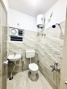 Bathroom Image of 400 Sq.ft 1 RK Independent House for rent in Kaggadasapura Bengaluru for Rs. 16000