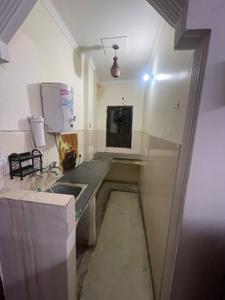 Kitchen Image of 500 Sq.ft 1 BHK Builder Floor for rent in Hari Nagar New Delhi for Rs. 15000