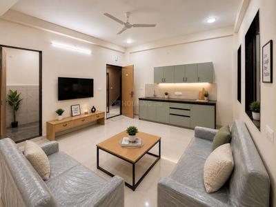 Hall Image of 900 Sq.ft 1 BHK Apartment / Flat for rent in Vishnu Puri Colony Indore for Rs. 15000