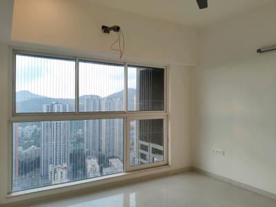 Bedroom Image of 1150 Sq.ft 3 BHK Apartment / Flat for rent in Runwal Sanctuary, Mulund West Mumbai for Rs. 85000