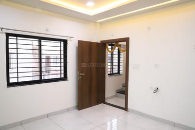 Bedroom Image of 1000 Sq.ft 2 BHK Builder Floor for rent in Gateway Eco Floors, Brijeshwari Annexe Indore for Rs. 17000