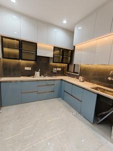 Kitchen Image of 800 Sq.ft 3 BHK Builder Floor for rent in Sector 24 Rohini New Delhi for Rs. 30000