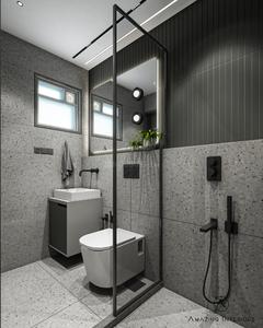 Bathroom Image of 2200 Sq.ft 3 BHK Apartment / Flat for sale in Vesu Surat for Rs. 9600000