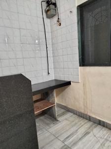 Kitchen Image of 550 Sq.ft 1 BHK Apartment / Flat for rent in Sanpada Navi Mumbai for Rs. 31000