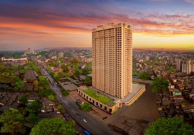 Image of 1050 Sq.ft 2 BHK Apartment / Flat for sale in Paradise Sai World Legend Phase 1, Ulhasnagar, Thane for Rs. 9000000